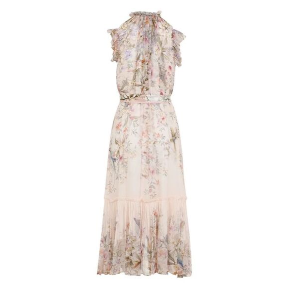 Zimmermann Women Rebellion Flutter Midi Dress - Picture 2 of 4